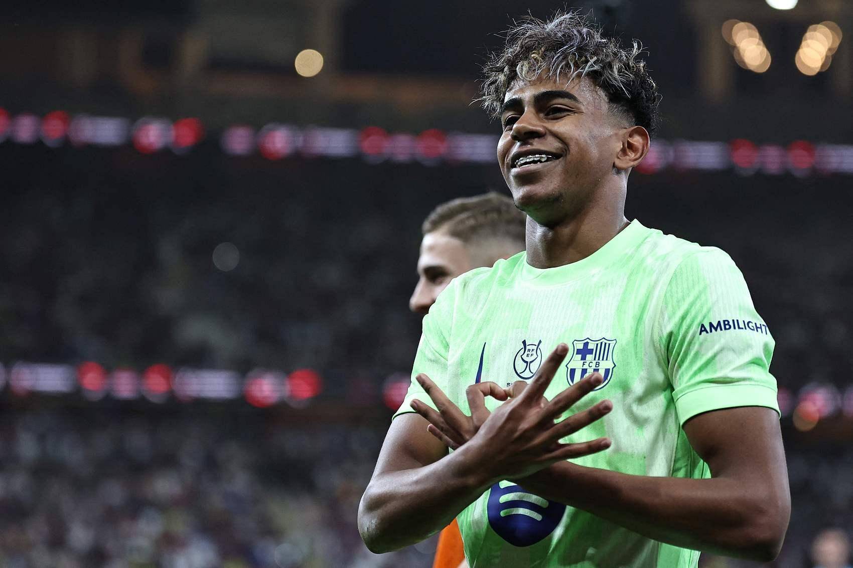 关于西班牙队主力后卫亚马尔受伤，或将缺席下一场比赛的信息